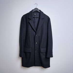 A.P.C Wool Overcoat - Navy  / Large